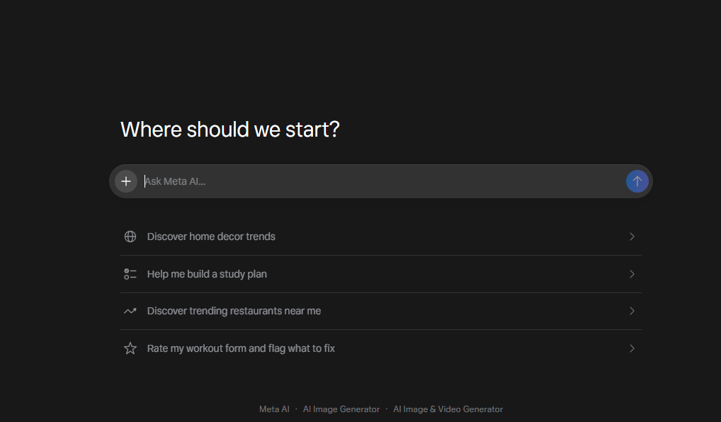 Interface of meta