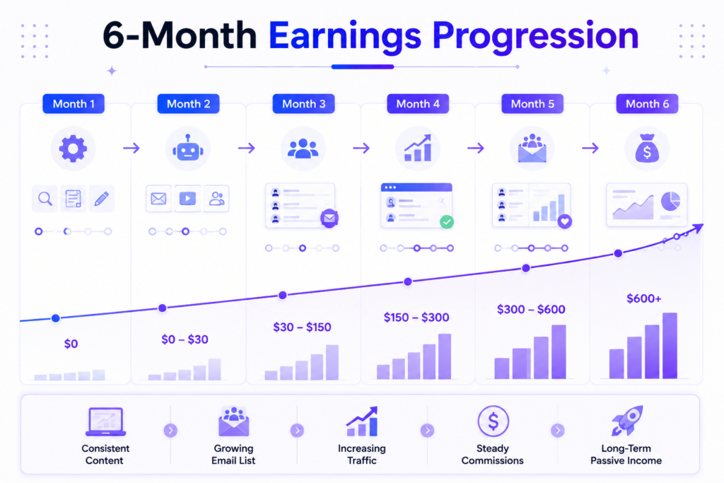 estimated monthly earnings
