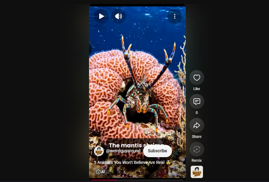 Faceless YouTube Short created with free AI tools in 2026.