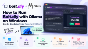 bolt diy ollama setup guide